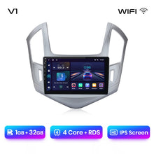 Load image into Gallery viewer, Junsun V1 AI Voice Wireless CarPlay Android Auto Radio For Chevrolet Cruze 2012-2015 4G Car Multimedia GPS 2din autoradio

