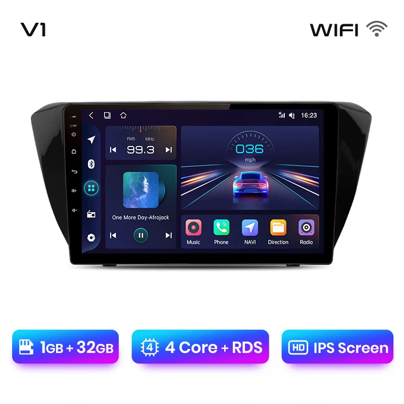 Junsun V1pro AI Voice Android Autoradio für Skoda Superb 3 2015-2019 Carplay 4G Auto Multimedia GPS 2din Autoradio 