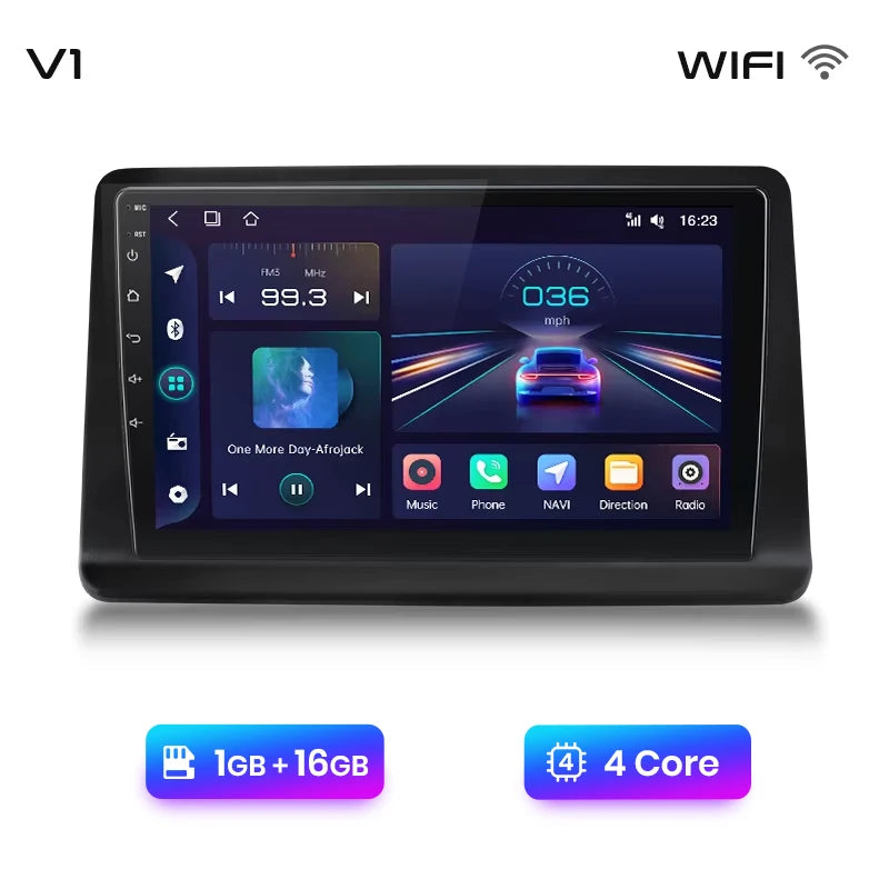 Junsun V1 Plus Car Radio For Mitsubishi Pajero 2 V20 V30 V40 1991 - 2004 wireless CarPlay Android Auto No 2 din 2din DVD