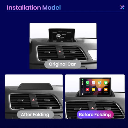 Junsun 8 inch CarPlay For Apple Car Radio Multimedia For Audi Q3 2012-2018 4G LTE WIFI Bluetooth Wireless Android Auto Stereo