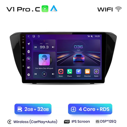 Junsun V1pro AI Voice Android Autoradio für Skoda Superb 3 2015-2019 Carplay 4G Auto Multimedia GPS 2din Autoradio 