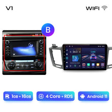 Lade das Bild in den Galerie-Viewer, Junsun V1pro AI Stimme 2 din Android Auto Radio für Toyota RAV4 RAV 4 2012 - 2018 Carplay 4G auto Multimedia GPS 2din autoradio 

