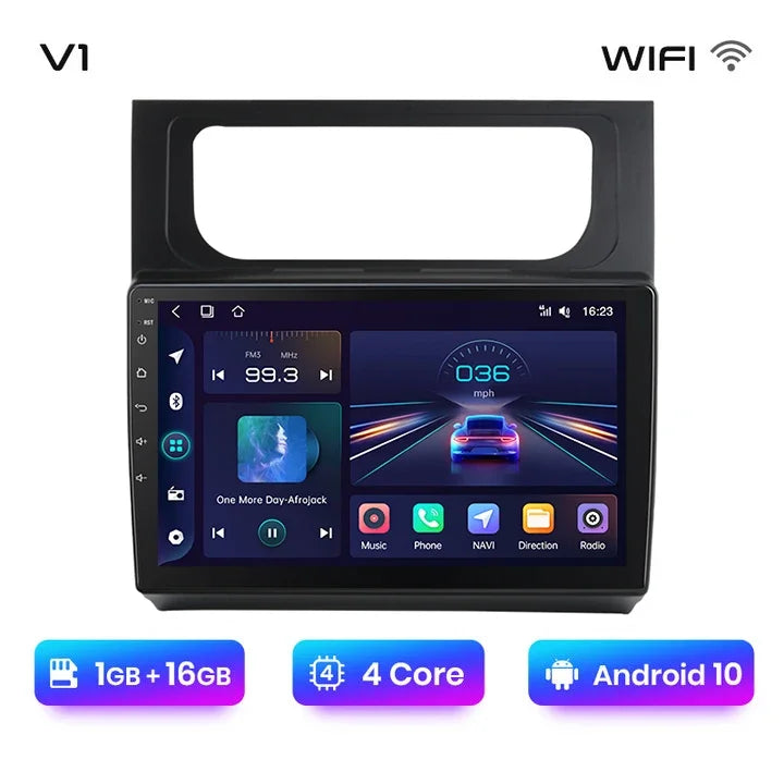Junsun Wireless CarPlay Android Auto Radio For VOLKSWAGEN TOURAN 2011 2012 2013 -2015 Car Intelligent Systems RDS BT WiFi 2 din