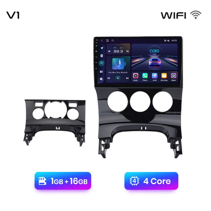 Radio Junsun V1 Plus para Peugeot 3008 2009-2015 con CarPlay inalámbrico, Android Auto, sistema inteligente para coche, 2 DIN, DVD. 