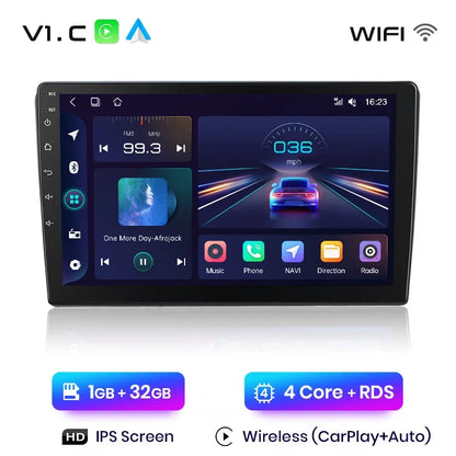 Junsun CarPlay inalámbrico Android Auto Radio para VOLKSWAGEN CARAVELLE 2015+ Sistemas inteligentes para coche RDS BT WiFi 2 DIN 
