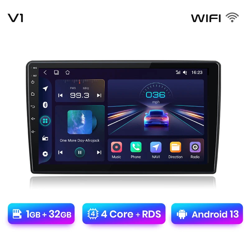 Radio Junsun para Peugeot 308 308S 2013-2017 con CarPlay inalámbrico, Android Auto, sistema inteligente para coche, 2 DIN, DVD. 