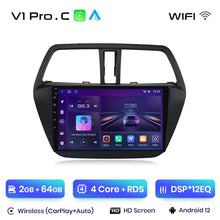 Load image into Gallery viewer, Junsun V1pro AI Voice 2 din Android Auto Radio For Suzuki SX4 2 S-Cross 2012 - 2016 Carplay 4G Car Multimedia GPS autoradio
