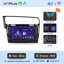 Cargar imagen en el visor de la galería, Junsun 9 inch Wireless CarPlay Android Auto Radio for Volkswagen VW Golf 7 2013-2017 Car Multimedia GPS autoradio
