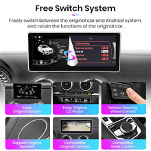Radio multimedia Junsun CarPlay inalámbrica de 10,25 pulgadas para Audi A3 (2013-2018, 2015-2016), 4G, Android 