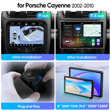 Junsun Wireless CarPlay Car Radio For Porsche Cayenne 2002 2003 2004-2010 Android Multimedia