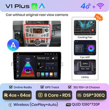 Load image into Gallery viewer, Junsun V1 AI Voice Wireless CarPlay Android Auto Radio for Toyota Verso R20 2009 - 2018 4G Car Multimedia GPS 2din autoradio
