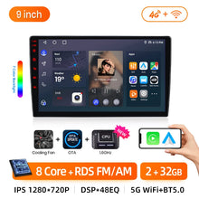 Load image into Gallery viewer, Junsun AI Wireless CarPlay Android Auto Car Radio For Hyundai Santa Fe 3 2013 2014 2015-2016 4G GPS Smart Intelligent Systems
