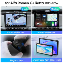 Junsun Wireless CarPlay Car Radio For Alfa Romeo Giulietta 2010 2011 2012-2014 Android Multimedia