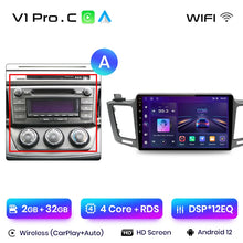 Lade das Bild in den Galerie-Viewer, Junsun V1pro AI Stimme 2 din Android Auto Radio für Toyota RAV4 RAV 4 2012 - 2018 Carplay 4G auto Multimedia GPS 2din autoradio 
