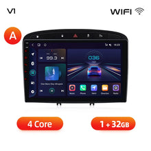 Cargar imagen en el visor de la galería, Junsun Android Wireless CarPlay Auto Car Radio For Peugeot 308 308SW 408 2012-2020 Car Intelligent Systems DSP SWC RDS GPS FM BT
