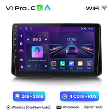 Lade das Bild in den Galerie-Viewer, Junsun Wireless CarPlay Android Autoradio für Toyota Corolla 2018 - 2021 Auto Intelligente Systeme RDS BT WiFi 2 Din 
