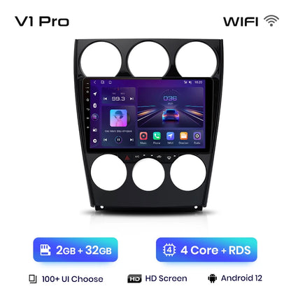 Junsun V1pro AI Stimme Android Auto Radio für Mazda 6 2004-2015 Carplay 4G Auto Multimedia GPS 2din autoradio 