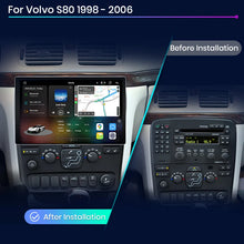 Load image into Gallery viewer, Junsun V3 Plus 2K Android 13 Wireless CarPlay Android Auto Car Intelligent Systems For Volvo S80 1998 - 2006 7870 Autoradio
