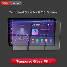 Load image into Gallery viewer, Junsun Car Radio Tempered Glass Film 9 and 10.1 inch Waterproof Scratch resistant Explosion proof screen protector
