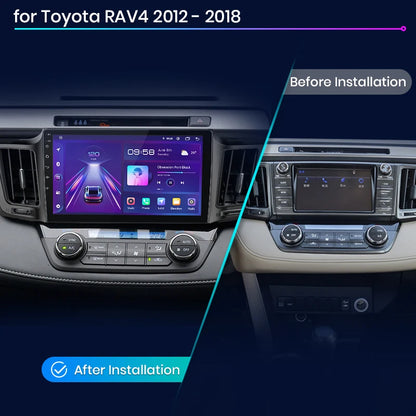 Junsun V1pro AI Voice 2 din Android Auto Radio para Toyota RAV4 RAV 4 2012 - 2018 Carplay 4G coche Multimedia GPS 2din autoradio 