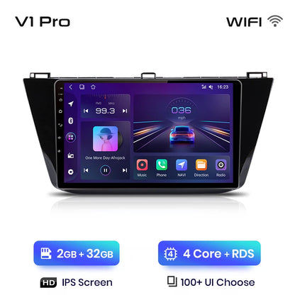 Junsun V1pro Android Autoradio für VW Volkswagen Tiguan 2016-2020 Carplay 4G Auto Multimedia GPS 2din Autoradio 