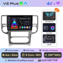 Lade das Bild in den Galerie-Viewer, Junsun Drahtlose CarPlay Android Auto Radio Für NISSAN X-TRAIL Xtrail 2003 2004 -2007 Auto Intelligente Systeme RDS BT WiFi 2 din 
