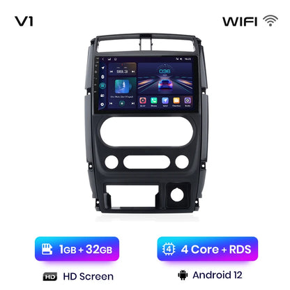 Junsun V1pro AI Voice - Radio para coche, reproductor multimedia Android Auto para Suzuki Jimny 3 2005-2019, Carplay 4G RDS 2DIN, GPS, autorradio 