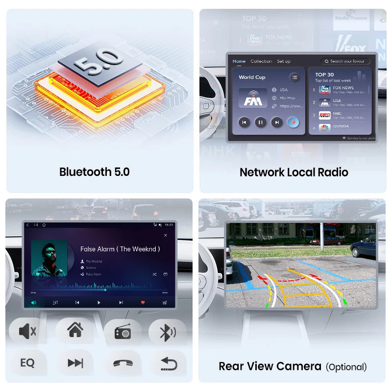 Junsun Wireless CarPlay Car Radio For VW Golf 7 mk7 2013-2017 Android Multimedia