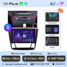Load image into Gallery viewer, Junsun V1 AI Voice Wireless CarPlay Android Auto Radio For BMW 1-Series 1 Series E87 E81 E82 E88 2004-2011 4G Car Multimedia GPS
