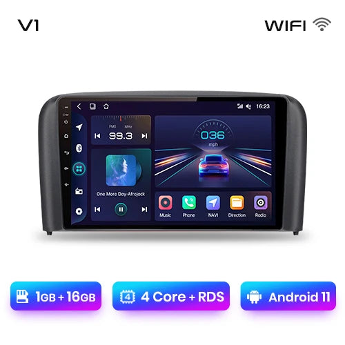 Junsun V1 Pro para Volvo S80 1998-2006 Radio de coche Android Reproductor de vídeo para coche CarPlay Android Auto GPS No 2 din DVD 2 din 
