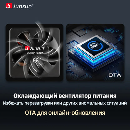 Junsun AI Wireless CarPlay Android Auto Car Radio For Toyota Corolla E140 E150 2006 2007-2013 4G GPS Smart Intelligent Systems