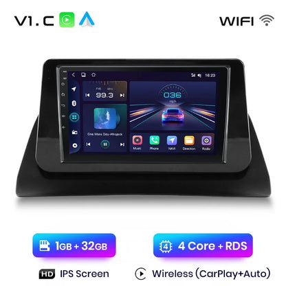 Radio de coche Junsun Wireless CarPlay Android Auto para Renault Kangoo 2008, 2009, 2010, 2011, 2012-2018, sistemas inteligentes multimedia 