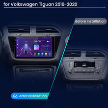 Radio Junsun V1pro Android Auto para VW Volkswagen Tiguan 2016-2020 con Carplay 4G, GPS, 2DIN 