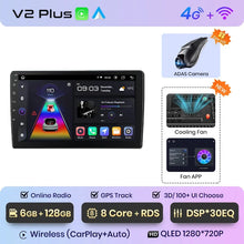 Load image into Gallery viewer, Junsun Wireless CarPlay Android Auto Radio For Volkswagen TOUAREG 2003 2004 2005-2010 Car Intelligent Systems RDS BT WiFi 2 din

