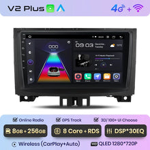 Lade das Bild in den Galerie-Viewer, Junsun Wireless CarPlay Android Autoradio für Mercedes-Benz Sprinter VW Crafter 2006 Auto Intelligente Systeme RDS BT WiFi 2 Din 
