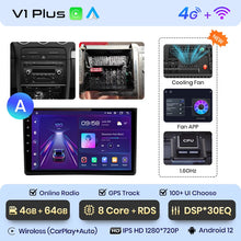 Load image into Gallery viewer, Junsun V1 AI Voice Wireless CarPlay Android Auto Radio For Audi A4 B6 2000-2009 Car Multimedia GPS 2din autoradio
