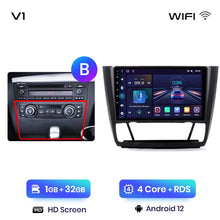 Load image into Gallery viewer, Junsun V1 AI Voice Wireless CarPlay Android Auto Radio For BMW 1-Series 1 Series E87 E81 E82 E88 2004-2011 4G Car Multimedia GPS
