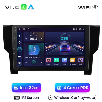 Junsun CarPlay inalámbrico Android Auto Radio para VOLKSWAGEN PASSAT 2019 Sistemas inteligentes para coche RDS BT WiFi 2 DIN 