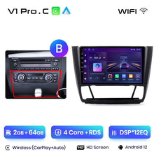 Load image into Gallery viewer, Junsun V1 AI Voice Wireless CarPlay Android Auto Radio For BMW 1-Series 1 Series E87 E81 E82 E88 2004-2011 4G Car Multimedia GPS
