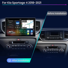 Junsun V3 Plus 2K Android 13 CarPlay inalámbrico Android Auto Sistemas inteligentes para Kia Sportage 4 QL 2018-2021 Autoradio 