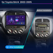 Lade das Bild in den Galerie-Viewer, Junsun V1pro AI Stimme 2 din Android Auto Radio Für Toyota RAV4 2003 2004 2005 Carplay 4G Auto Multimedia GPS 2din autoradio 
