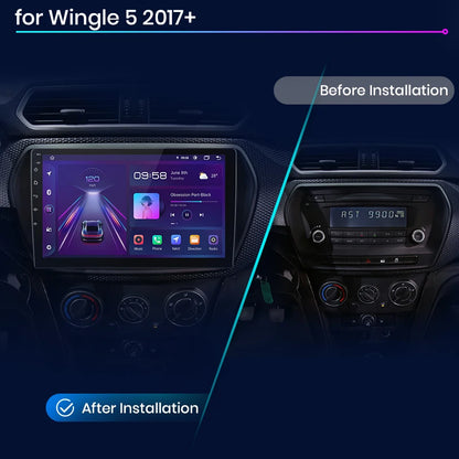 Junsun V1pro 2 Din Android Autoradio für Great Wall Wingle 5 2017 2018 2019 2020 2021 Auto Multimedia Autoradio 