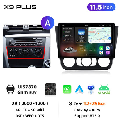 Junsun Wireless CarPlay Car Radio For BMW 1-Series 1 Series E87 E81 E82 E88 2004 2005-2011 Android Multimedia