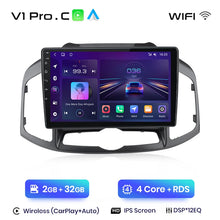 Load image into Gallery viewer, Junsun V1pro AI Voice Car Radio Android Auto Multimedia Player For Chevrolet Captiva 2011-2016 Carplay 4G 2din GPS autoradio

