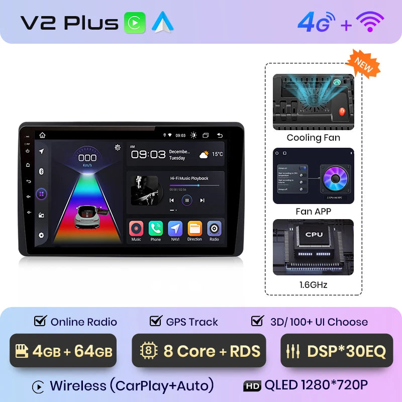 Junsun V1pro Android Auto Radio para protector antipolvo para Renault Dacia HM 2 2020 2021 Arkana 2019-2021 Carplay 4G coche Multimedia GPS autorradio 