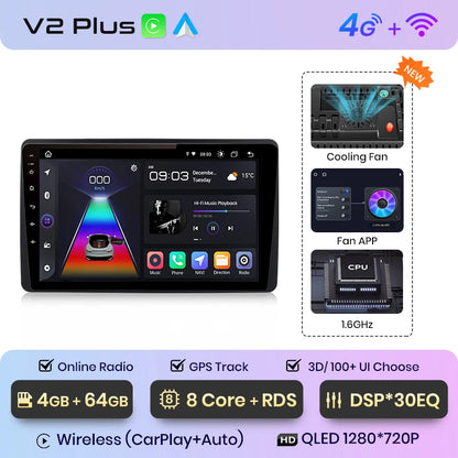 Junsun V1pro Android Auto Radio para protector antipolvo para Renault Dacia HM 2 2020 2021 Arkana 2019-2021 Carplay 4G coche Multimedia GPS autorradio 