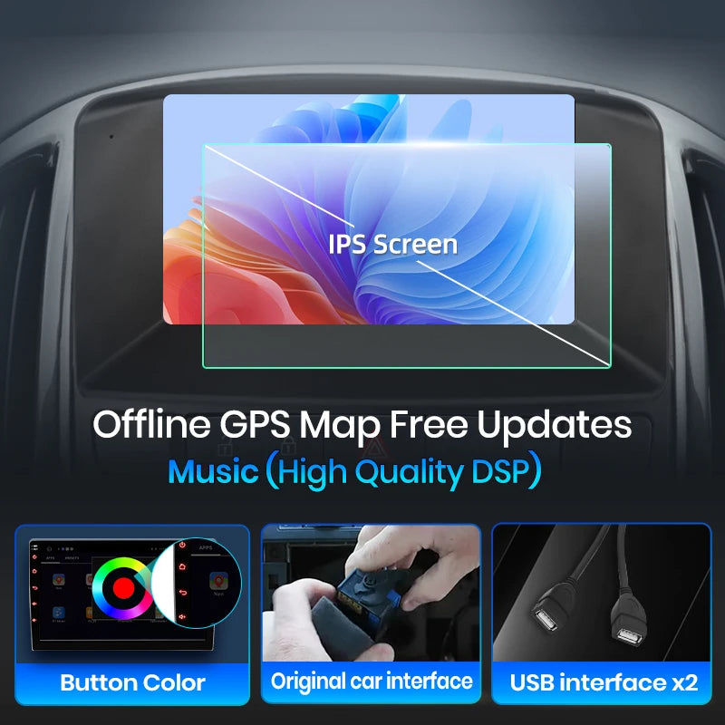 Junsun Wireless CarPlay Car Radio For Opel Astra J 2011-2014 Buick Excelle GT XT Android Multimedia