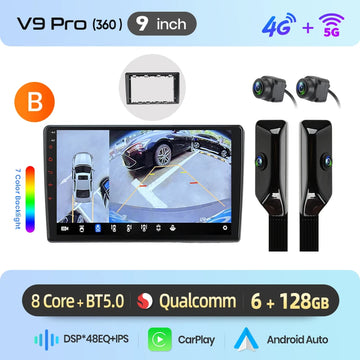 V9 Pro (6GB 128GB)360 Black 9 inch-1