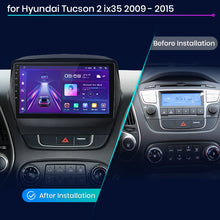 Lade das Bild in den Galerie-Viewer, Junsun Autoradio für Hyundai Tucson 2 ix35 2009–2015, kabelloses CarPlay Android Auto, intelligente Autosysteme, kein 2-Din-DVD-Player 
