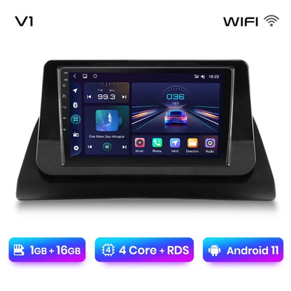 Radio de coche Junsun Wireless CarPlay Android Auto para Renault Kangoo 2008, 2009, 2010, 2011, 2012-2018, sistemas inteligentes multimedia 